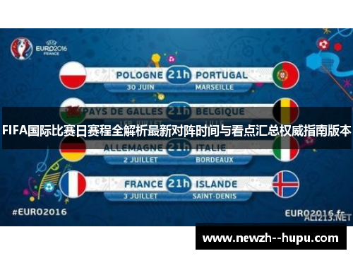 FIFA国际比赛日赛程全解析最新对阵时间与看点汇总权威指南版本